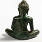 Antique Thai Style Seated Enlightenment Buddha Statue - 25cm/10"