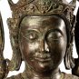 Antique Thai Style Bronze Phitsanulok Chinnarat Buddha Statue - 105cm / 42"