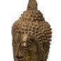 Antique 18th Century Sukhothai Mounted Bronze Buddha Head - 25cm/10"