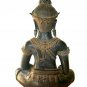 Antique Khmer Style Bronze Enlightenment Angkor Wat Buddha Statue - 52cm/21"