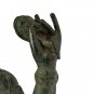 Antique Khmer Style Bronze Brahma - Hindu God Creation - 44cm/18"