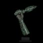 Antique Thai Style Bronze Hand Holding a Closed Lotus Flower Statue - 50cm/20"