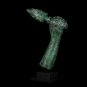 Antique Thai Style Bronze Hand Holding a Closed Lotus Flower Statue - 50cm/20"