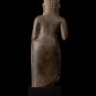 Antique 18th Century Mounted Standing Thai Stone Dvaravati Buddha - 48cm / 19"