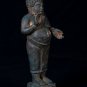 Antique Chinese Style Bronze Happy, Fat, Laughing Buddha Budai Statue - 28cm/11"
