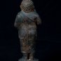 Antique Chinese Style Bronze Happy, Fat, Laughing Buddha Budai Statue - 28cm/11"