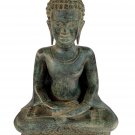 Buddha - Antique Thai Style Seated Bronze Meditation Buddha Statue - 38cm/15"