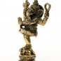 Ganesha Statue -Thailand Brass Standing Ganesh -Remover of Obstacle - 7cm/2.75"