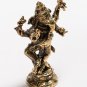 Ganesha Statue -Thailand Brass Standing Ganesh -Remover of Obstacle - 5.5cm/2"