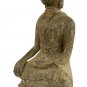Antique Laos Style Seated Bronze Enlightenment Buddha Statue - 21cm/8"