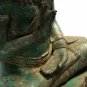 Antique Burmese Style Royal Shan Bronze Teaching Buddha Statue - 44cm/18"