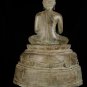 19th Century Antique Thai Sukhothai Meditation Buddha Statue - 110cm/44"