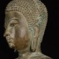 19th Century Antique Thai Sukhothai Meditation Buddha Statue - 110cm/44"