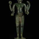 19th Century Antique Bronze Vishnu Statue - Protector & Preserver - 83cm/33"