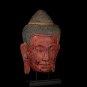 Antique Khmer Style SE Asia Wood Enlightenment Buddha Statue - 42cm/17"