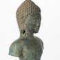 Antique Thai Style Bronze Vishnu Torso Statue - Protector & Preserver - 29cm/12"