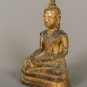 Antique Thai Style Southeast Asia Bronze Enlightenment Buddha Statue-22cm/9"