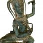 Antique Khmer style Angkor Wat Bronze Standing Apsara or Angel - 59cm/24"