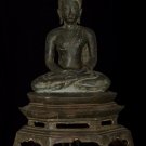 19th Century Antique Thai Sukhothai Meditation Buddha Statue - 105cm/42"