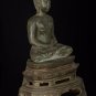 19th Century Antique Thai Sukhothai Meditation Buddha Statue - 105cm/42"