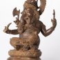 Antique Indian Style Seated Chola Style Ganesha Statue - 44cm/18"