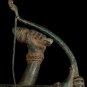 Antique Khmer Style Bronze Archer Vishnu Statue with Sharanga (Bow) - 48cm/19"