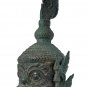 Antique Angkor Wat Style Bronze Khmer Temple Guardian Head - 59cm/24"