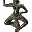Antique Khmer Style Baphuon Bronze Dancing Apsara or Angel Statue - 85cm/34"