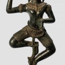 Antique Khmer Style Bronze Standing Apsara or Angel Statue - 49cm/20"