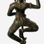 Antique Khmer Style Bronze Standing Apsara or Angel Statue - 49cm/20"