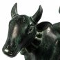 Antique Khmer Style Bronze Hindu God Shiva, Uma & Nandi - 50cm/20" Long