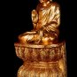19th Century Antique Wood Burmese Mandalay Teaching Buddha Statue - 42cm/17"