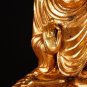 19th Century Antique Wood Burmese Mandalay Teaching Buddha Statue - 42cm/17"
