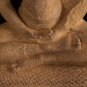 Antique Dvaravati Style Thai Stone Naga Meditation Buddha - 52cm/21"