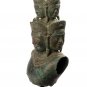 Antique Baphuon Style Mounted Bronze Hevajra Statue - 67cm/27" Tall