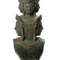 Antique Baphuon Style Mounted Bronze Hevajra Statue - 67cm/27" Tall