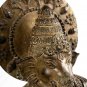 Antique Thai Style Seated Bronze Ganesha Statue - 71cm / 28"