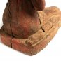 19th Century Antique Khmer Wood Devotee Disciple of Buddha Statue - 33cm/13"