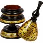 19th Century Antique Burmese Shwe Zawa Lacquerware Offering Stupa - 32cm/13&acirc;��