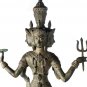19th Century Antique Standing Bronze Brahma - Hindu God Creation - 84cm/34"