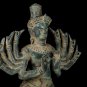 Antique Khmer Style Bronze Ardhaparyanka Shiva - 10 Arms - 51cm/20"
