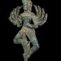 Antique Khmer Style Bronze Ardhaparyanka Shiva - 10 Arms - 51cm/20"