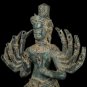 Antique Khmer Style Bronze Ardhaparyanka Shiva - 10 Arms - 51cm/20"