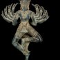 Antique Khmer Style Bronze Ardhaparyanka Shiva - 10 Arms - 51cm/20"