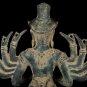 Antique Khmer Style Bronze Ardhaparyanka Shiva - 10 Arms - 51cm/20"