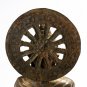 Antique Seated 19th Century Thai Bronze Buddha Statue Teaching Mudra - 57cm /23"