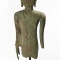 Antique Chiang Saen Style Standing Bronze Buddha Torso Statue - 54cm/22"