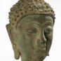 Antique Chiang Saen Style Standing Bronze Buddha Torso Statue - 54cm/22"