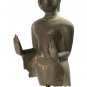 Antique Thai Style Bronze Ayutthaya Abhaya Protection Buddha Statue - 68cm/27"