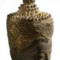 Antique Thai Style Bronze Ayutthaya Abhaya Protection Buddha Statue - 68cm/27"